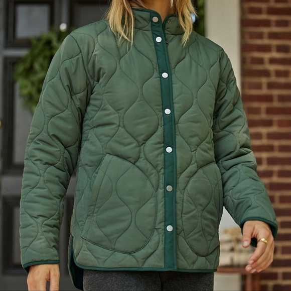 Summersalt The Reversible Eco Quilted Lightweight Jacket size 1X NWT